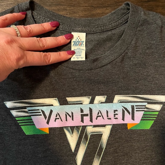 Van Halen Band Concert Tee Tshirt NWOT VNT Vintage - Picture 2 of 4